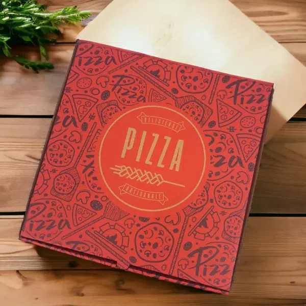La Cartonnerie emballage boite pizza red03