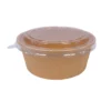 POKE BOWL (Boite salade kraft + couvercle PET) 500cc