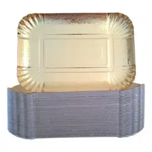 plateau traiteur or pas cher 19cm x 28cm pour les traiteurs boulangers et patissiers